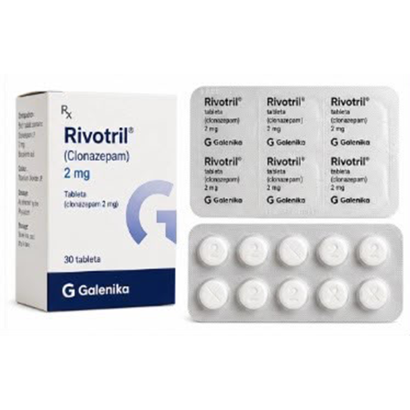 Clonazepam (Rivotril) 2mg