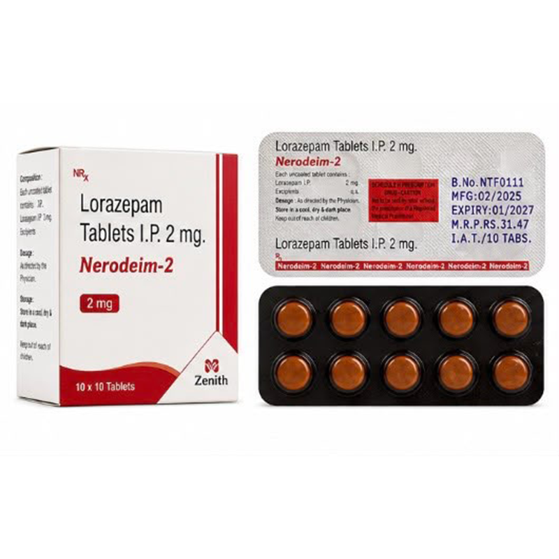 Lorazepam 2mg